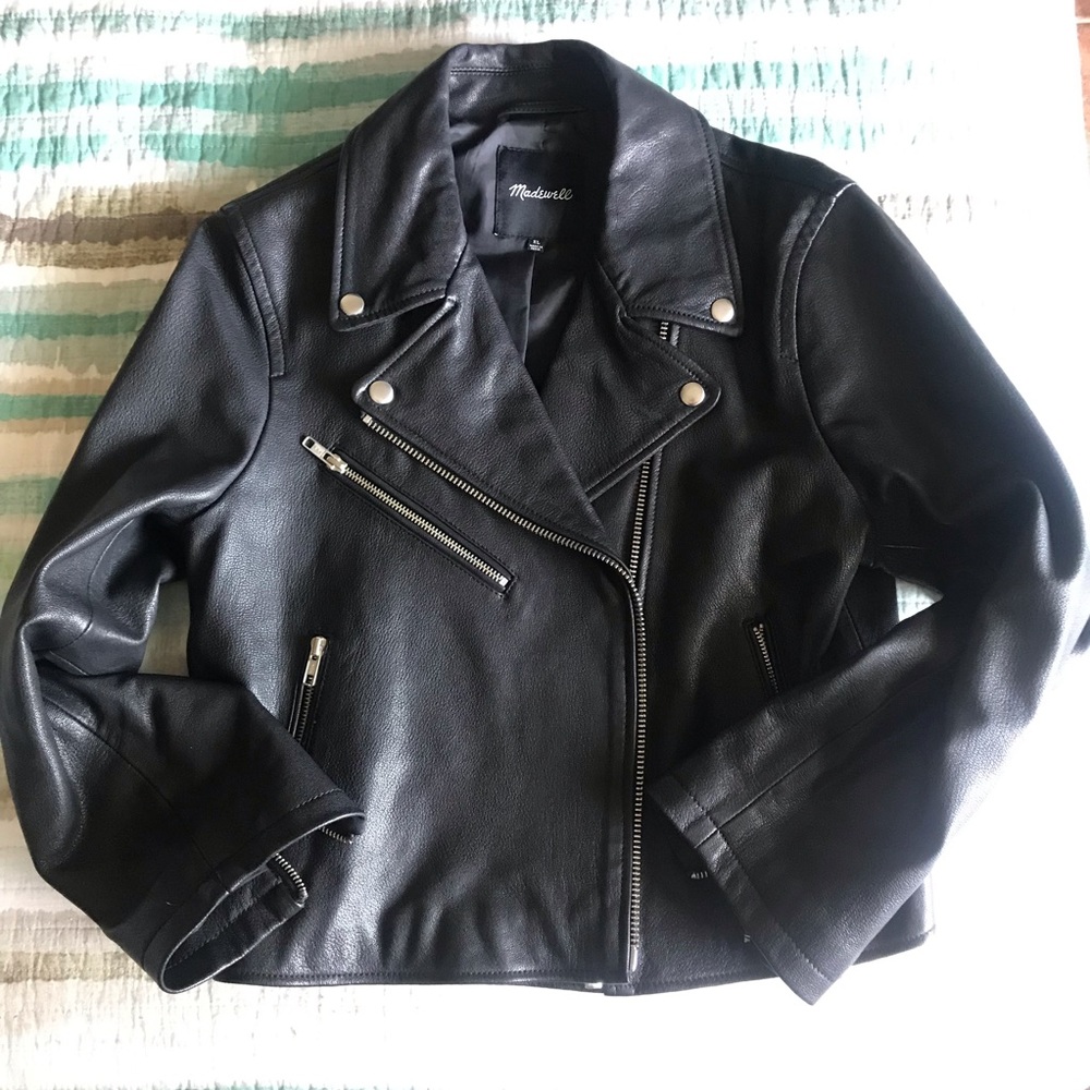 Madewell Leather Motorcycle Jacket- GREAT CONDITION 😍